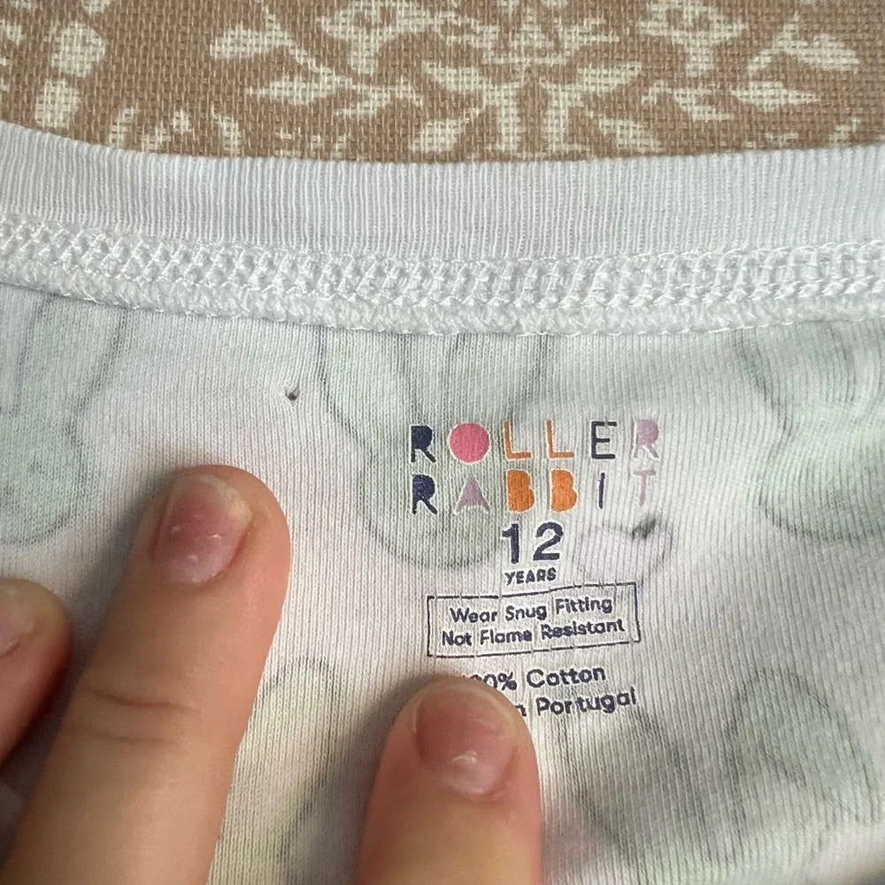 ROLLER RABBIT LIMITED EDITON Lovely Bunny Kids Pajama Set